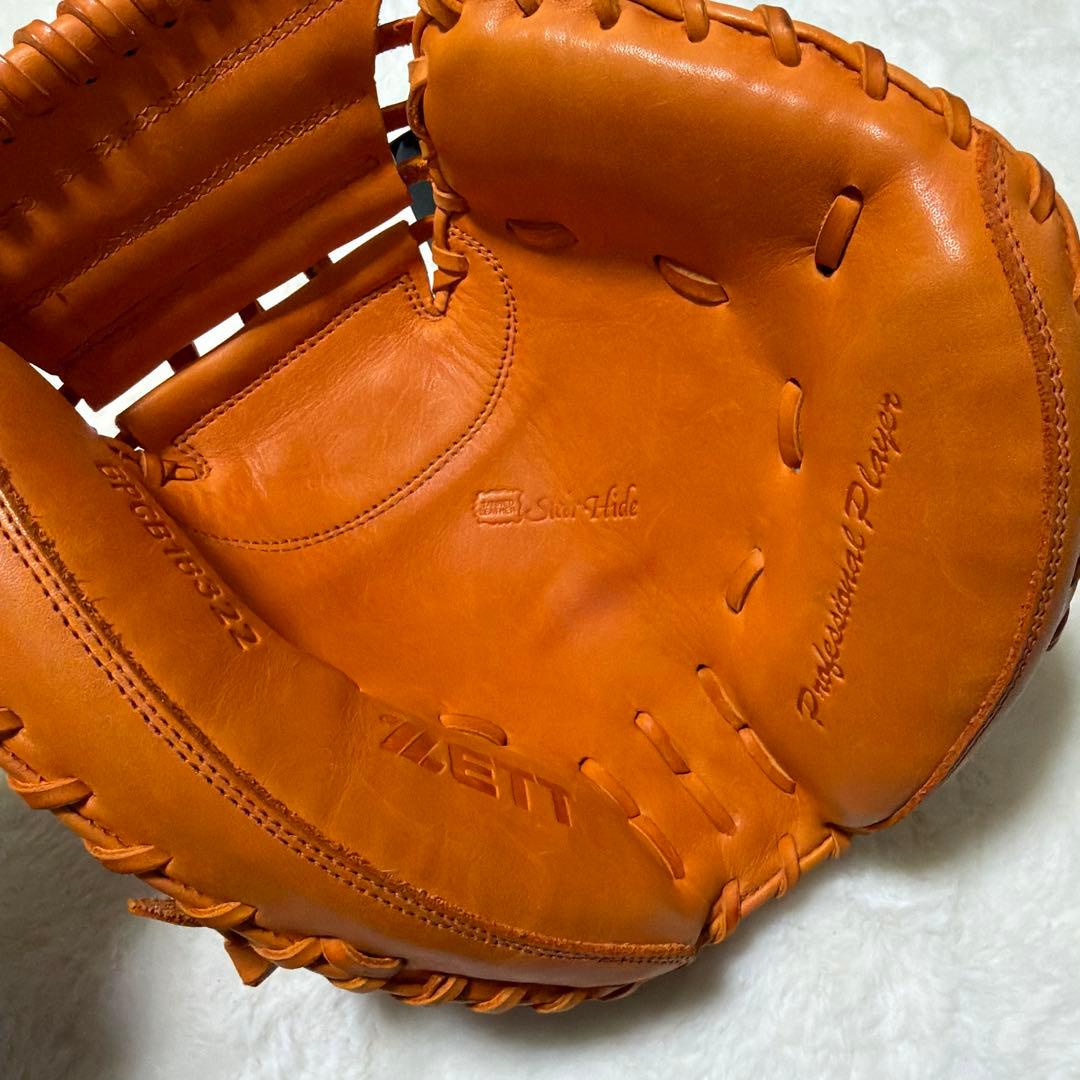 ゼット　硬式用キャッチャーミット ウェルダーラベル（BPCB18322）