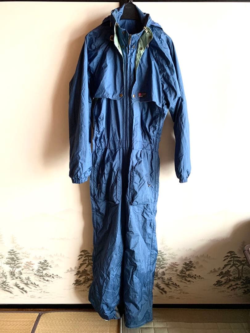 昭和レトロ DESCENTEデサント スキーウェア スノボつなぎジャンプスーツ②
