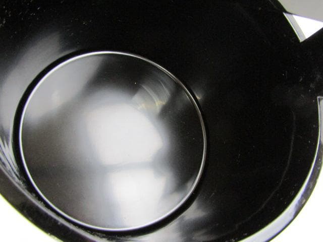 Y5-0801 ◇茶道具 輪島塗 塗師 茶平一齋 真塗 手桶◇