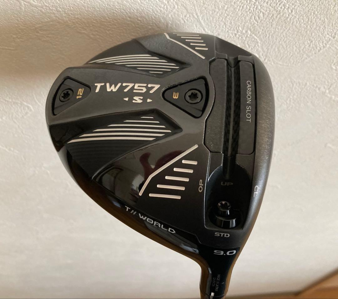 【超レア品:本間ゴルフ　TW757Ｓ　テンセイ赤】