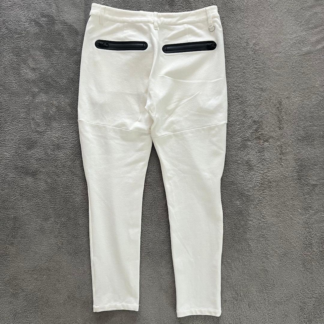 V12 ヴィトゥエルヴ イージーパンツ　ジョガーパンツ　メンズ　ゴルフ　s 白