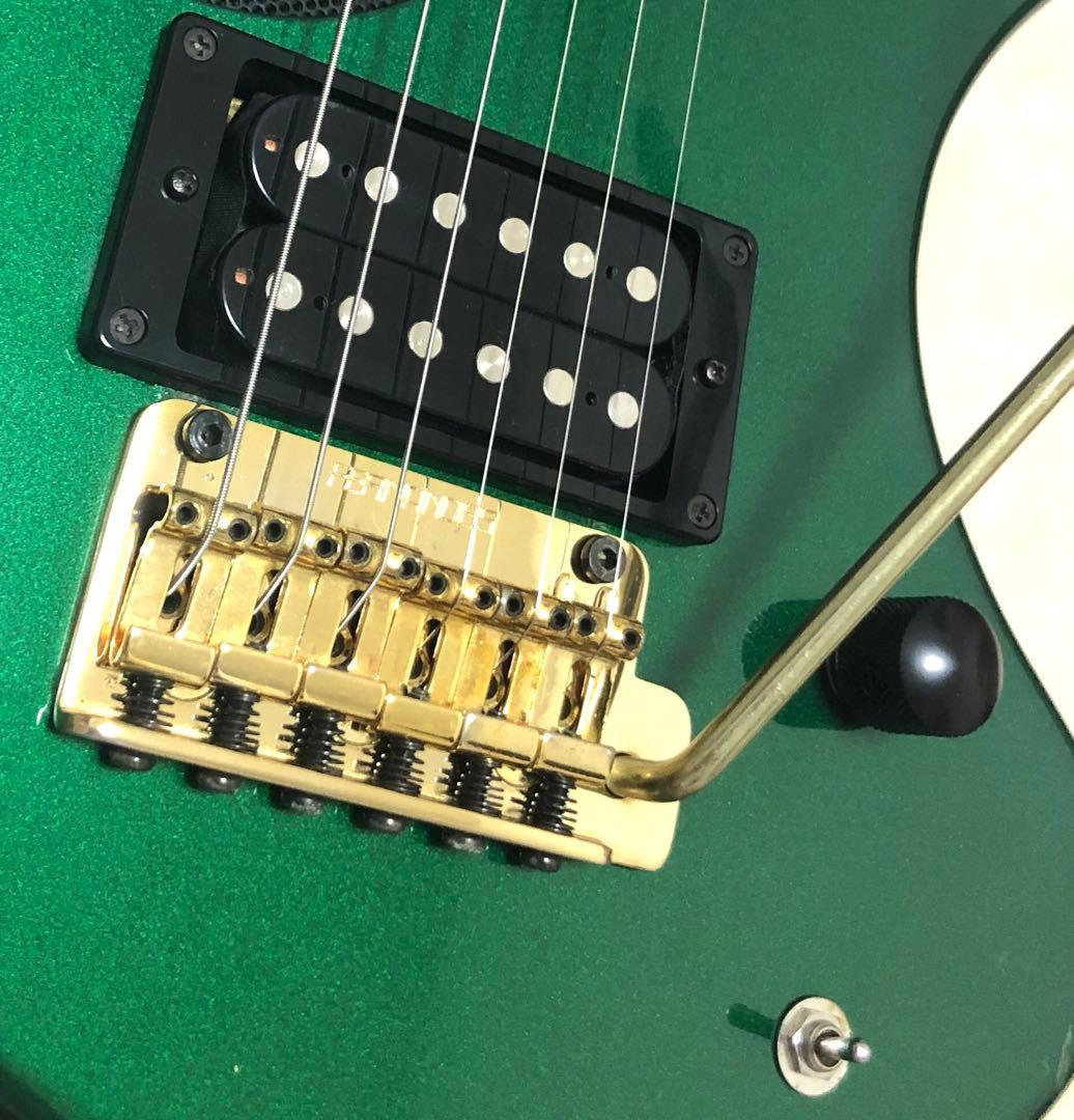 【美品】ZO-3 芸達者 グリーン アンプ内蔵ミニギター 専用ケース付 ぞうさん