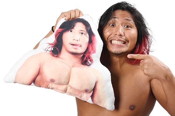即購入可！ 新日本プロレスリング 筋肉クッション ヒロム 高橋ヒロム １種