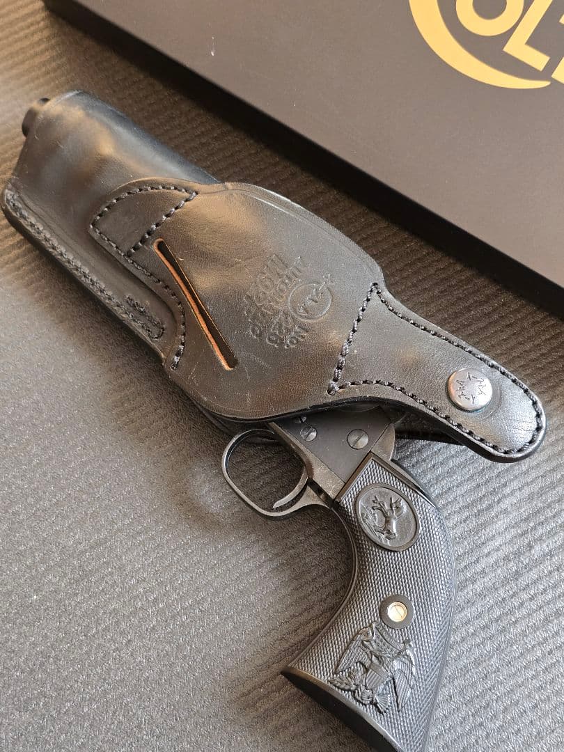 タナカワークスガスガン・第二世代・COLTピースメーカー、ブラック