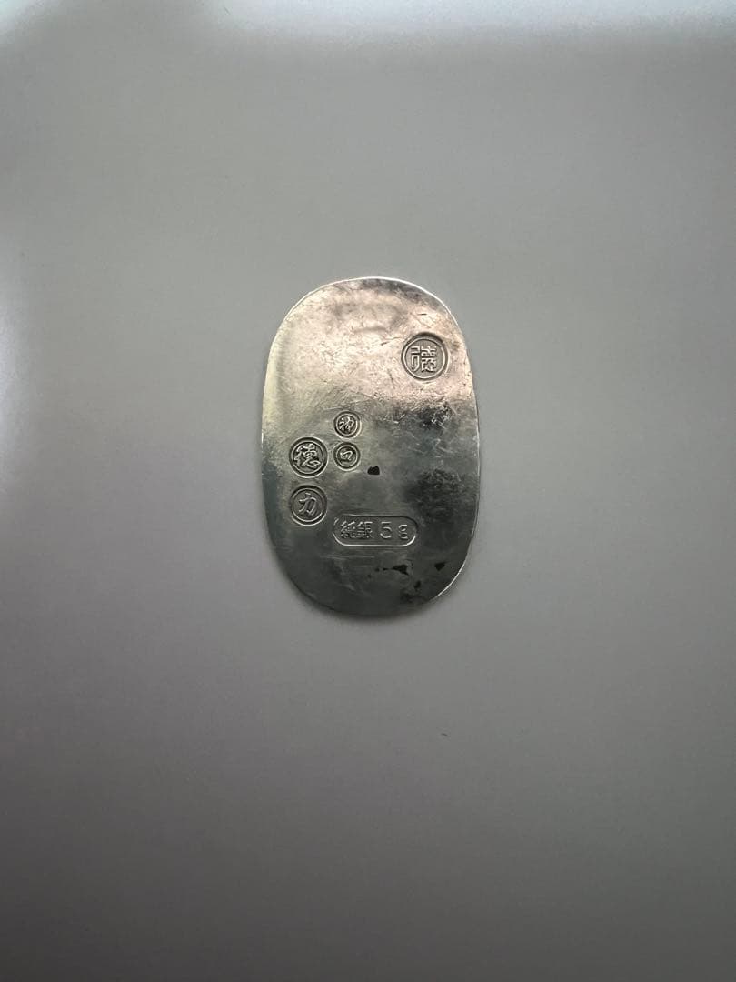 徳力　純銀製 小判　5g シルバー　高騰