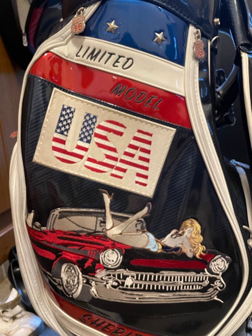 ルート66テーマ ゴルフバッグ 限定モデル