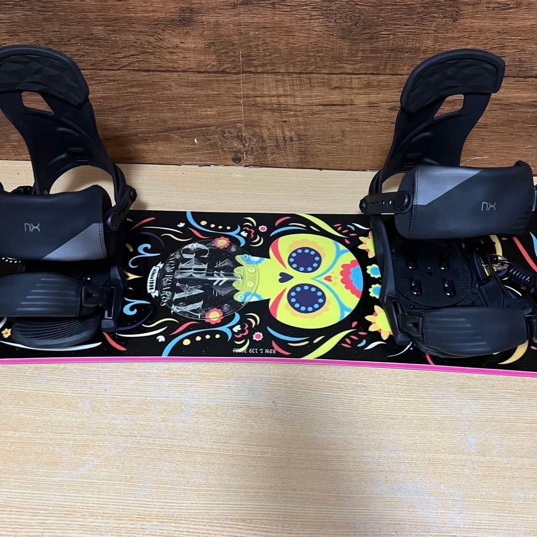 美品　GRAY HEAD NIKE レディース　スノーボード5点　初心者オススメ