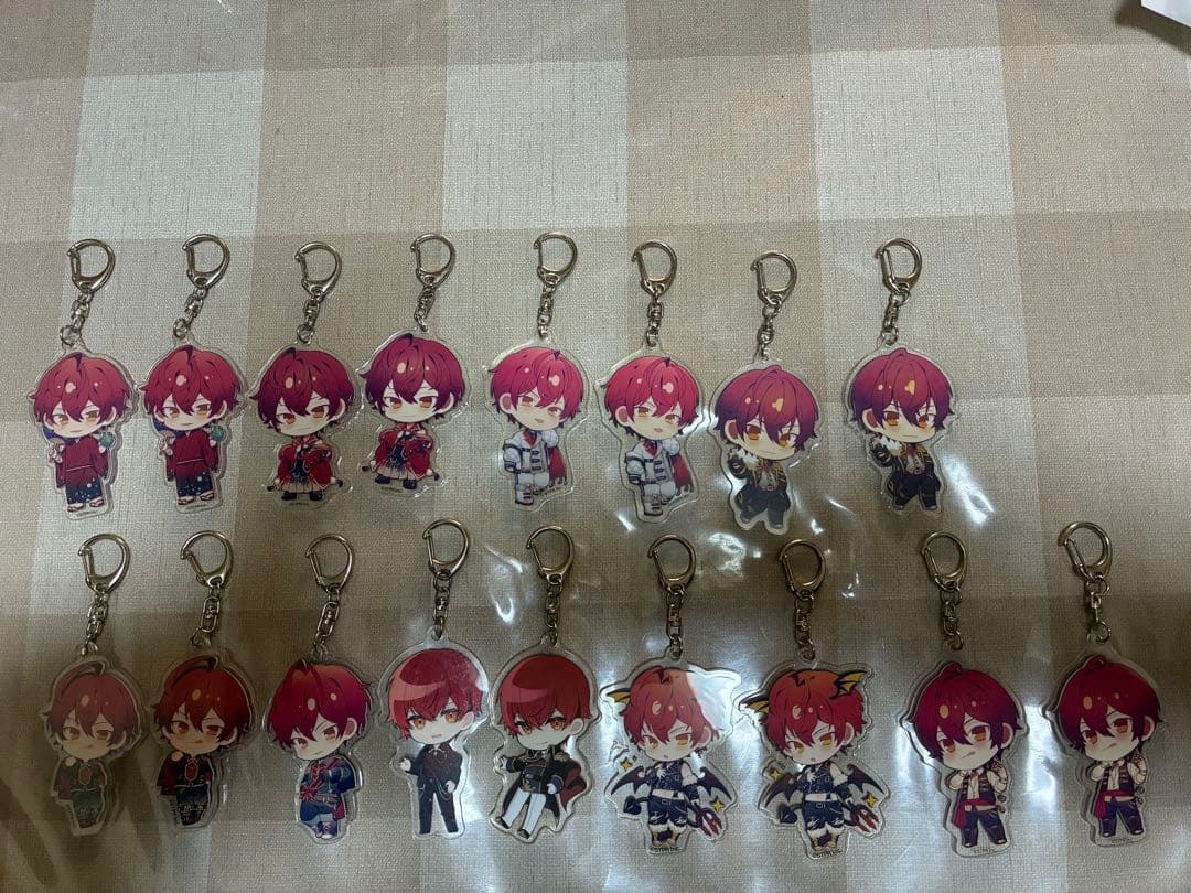 アクリルキーホルダー 17 個セット ばぁうくん　knightx