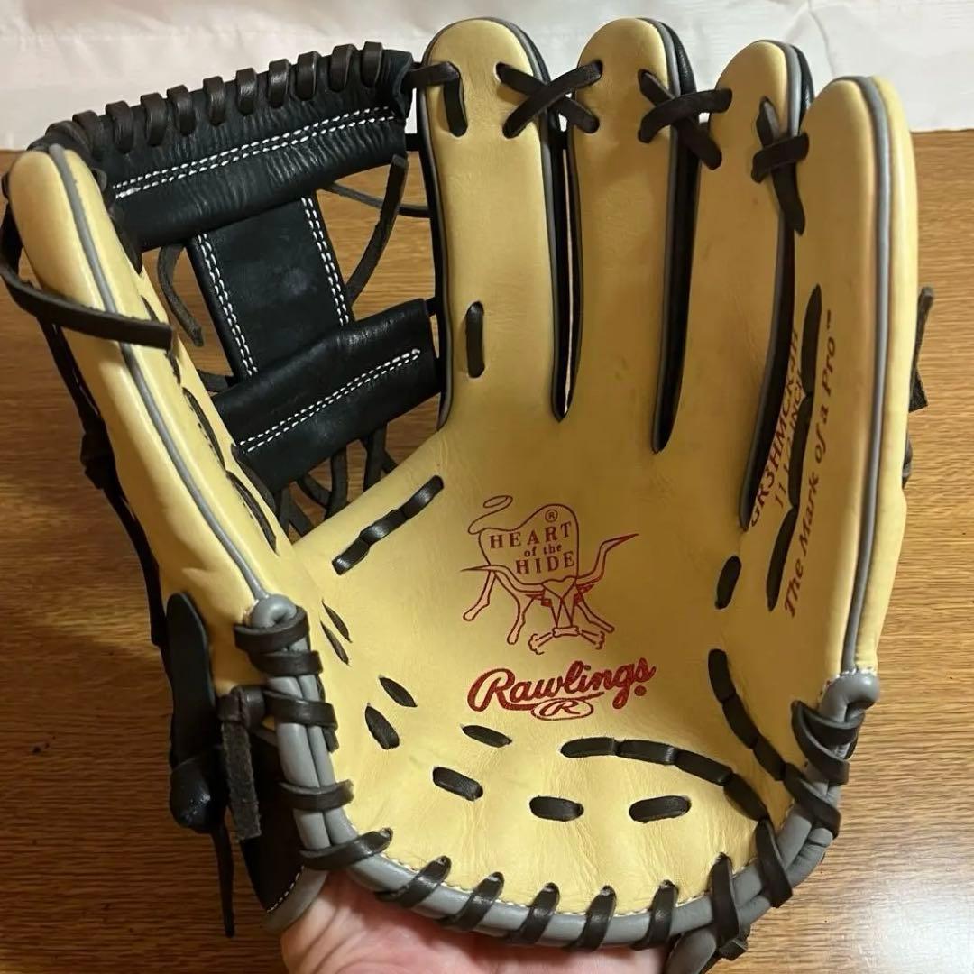 ローリングス 一般軟式 グローブ グラブ HOH 極美品 内野用