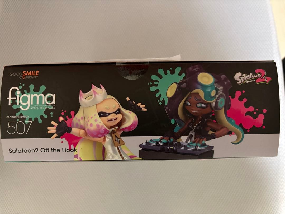 新品未開封　Splatoon2 テンタクルズ figma 507 ヒメ　イイダ