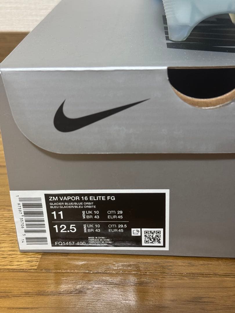 シューズ Nike Vapor 16 Elite FG 29cm