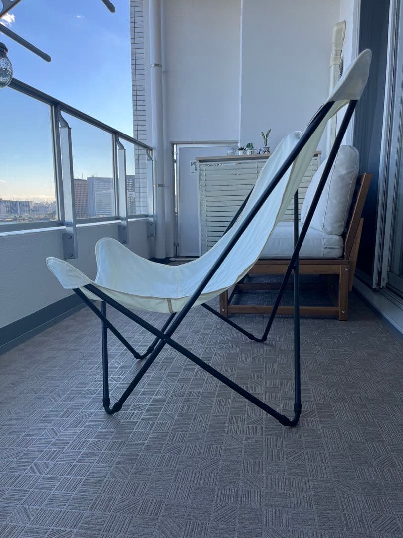 12/14まで値下げ中【美品】Lafuma ラフマ バタフライチェPOPUPXL