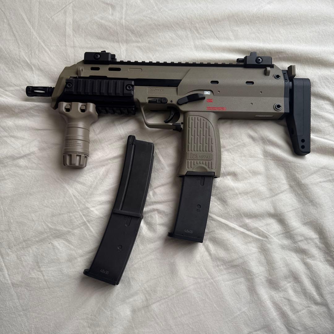 KSC MP7 タンカラー ガスブローバック　美品
