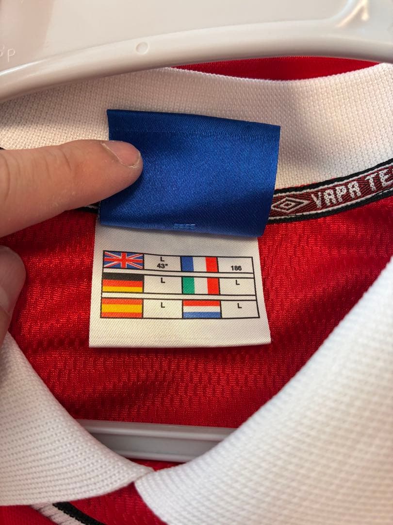 マンチェスター・ユナイテッド UMBRO シャツ L