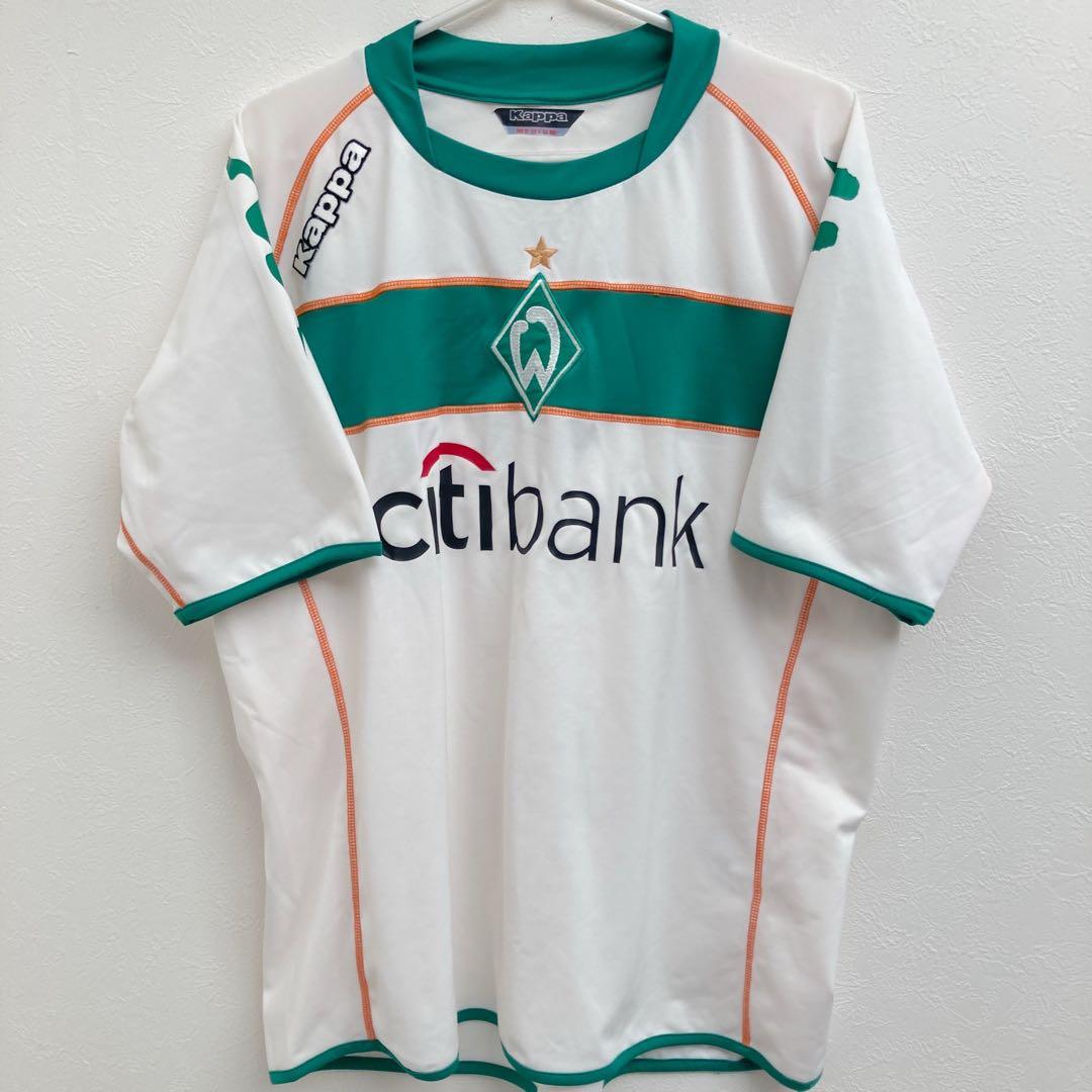 08/09 ブレーメン　ホーム　ビンテージ　ユニフォーム　ヂエゴ　エジル　美品