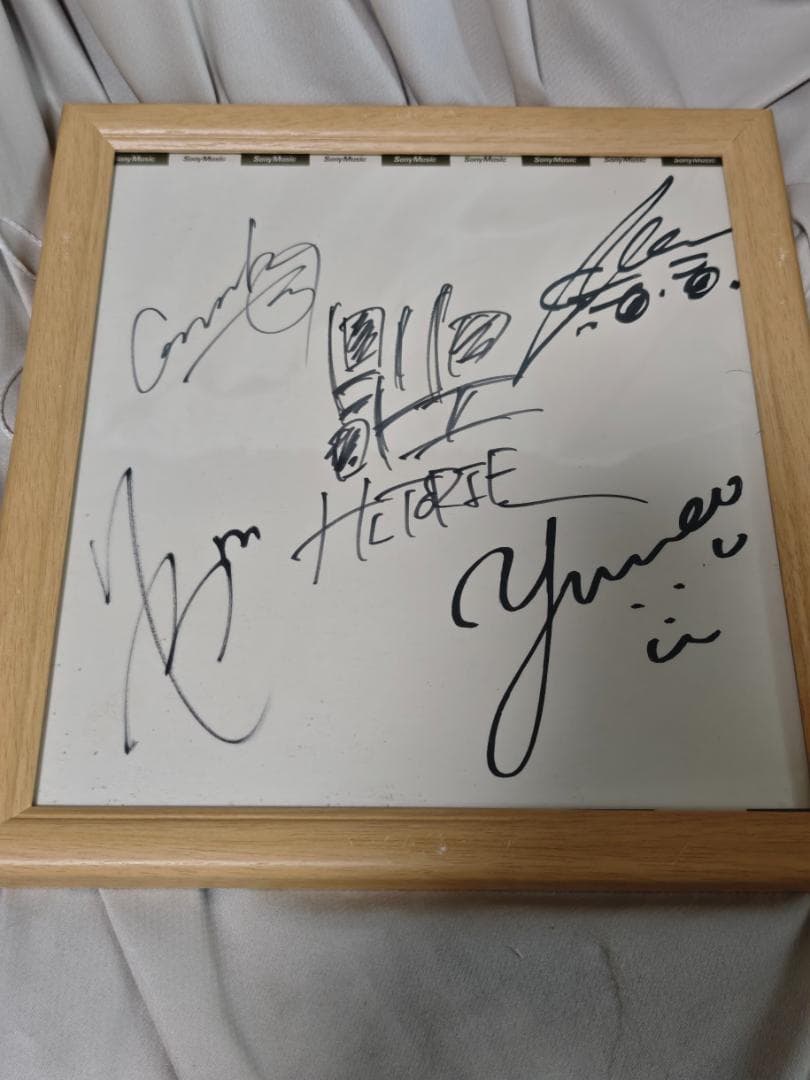 ヒトリエサイン入り色紙