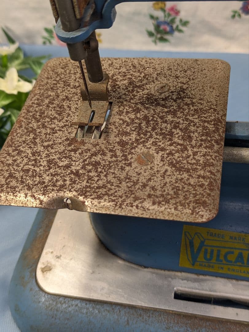 イギリス アンティーク vulcan バルカン トイミシン ミニミシン