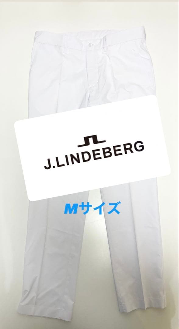 【新品‼️】定価2.4万 J.LINDEBERG ゴルフ　白　ジェイリンドバーグ