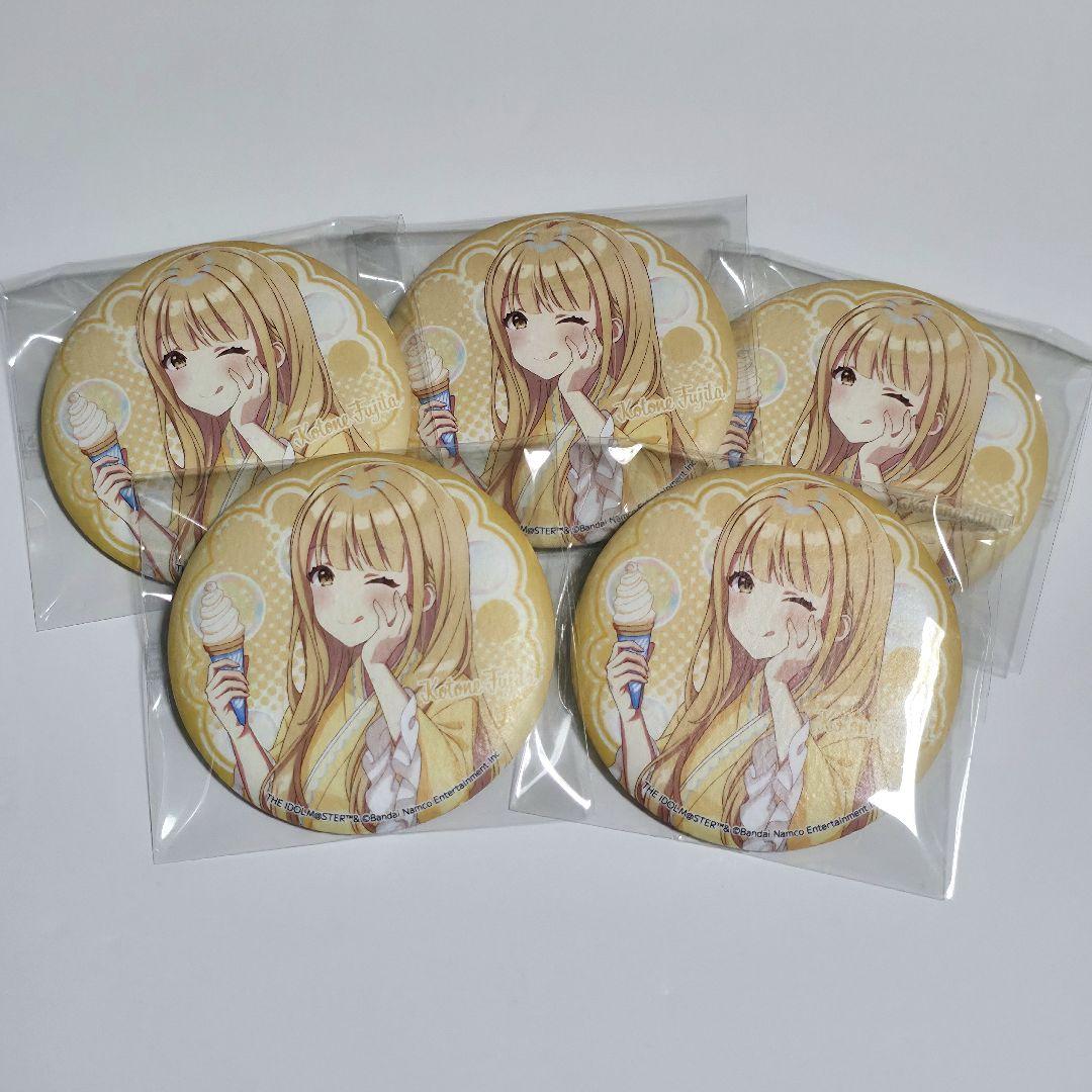 学園アイドルマスター　学マス　極楽湯　ことね　缶バッジ　5個セット