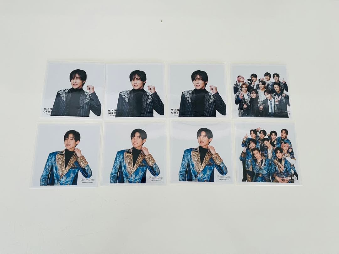 Man 目黒蓮 公式写真 124枚セット