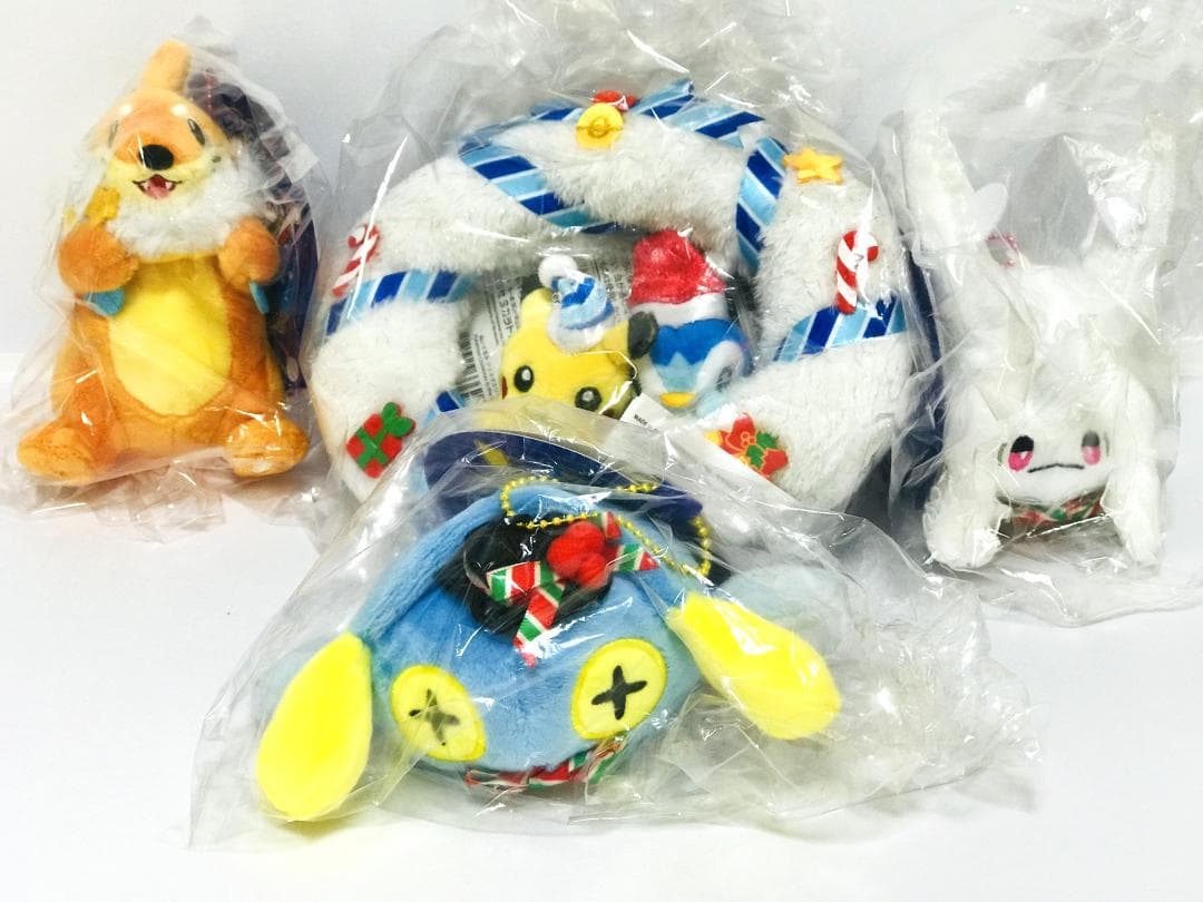 新品 ポケモン Christmas in the Sea ぬいぐるみ マスコット
