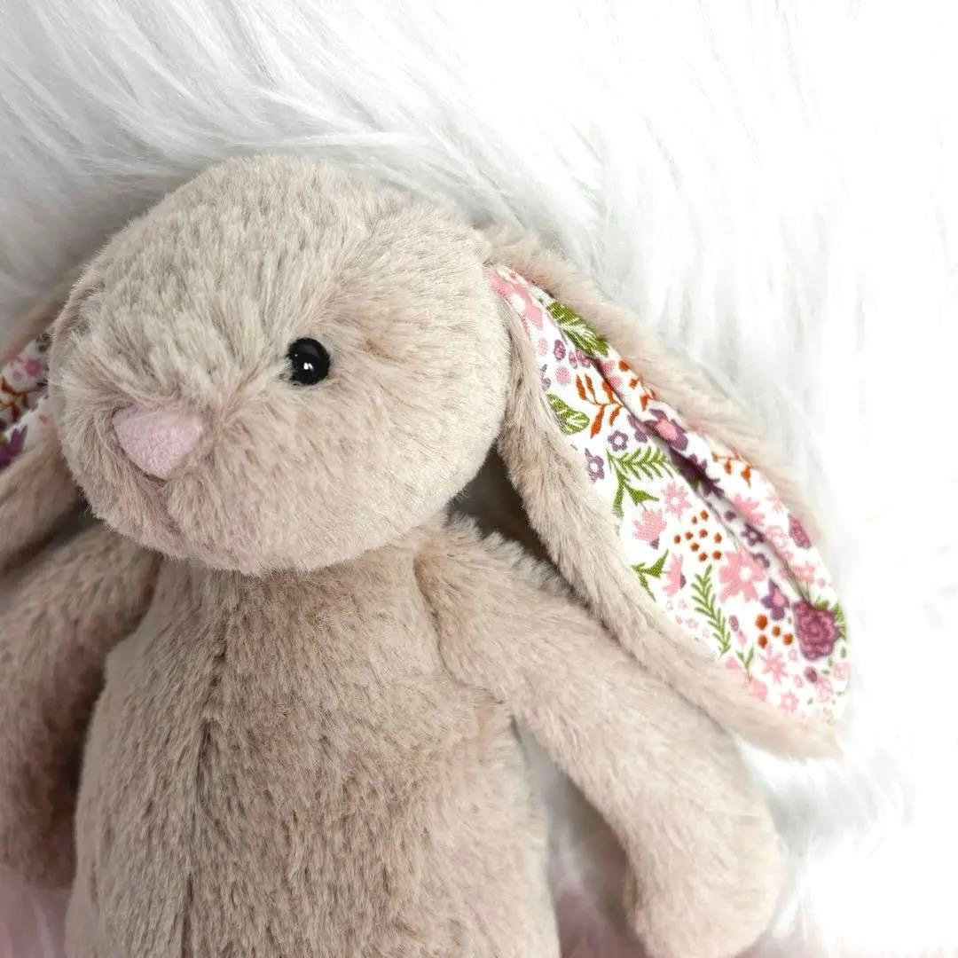 新品　ジェリーキャット　ブロッサムベージュバニー　ぬいぐるみ　S　袋付き