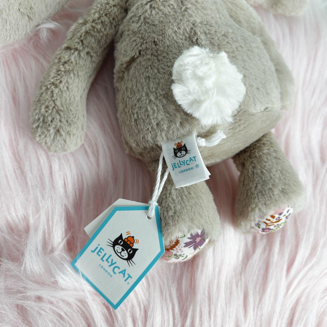 新品　ジェリーキャット　ブロッサムベージュバニー　ぬいぐるみ　S　袋付き