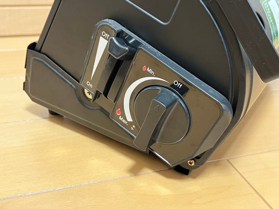 California Patio カセットヒーター【ブラック】箱あり