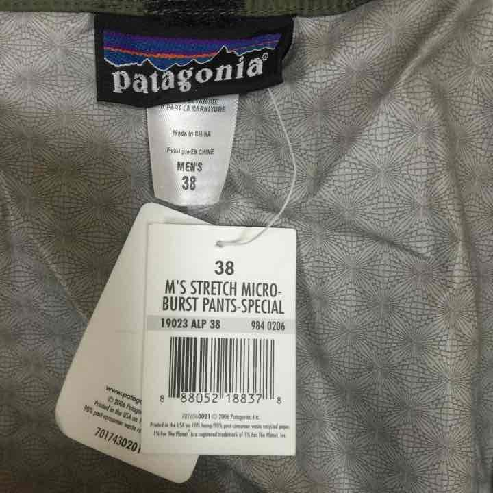 新品 パタゴニア MARS マイクロバースト パンツ スペシャル 38