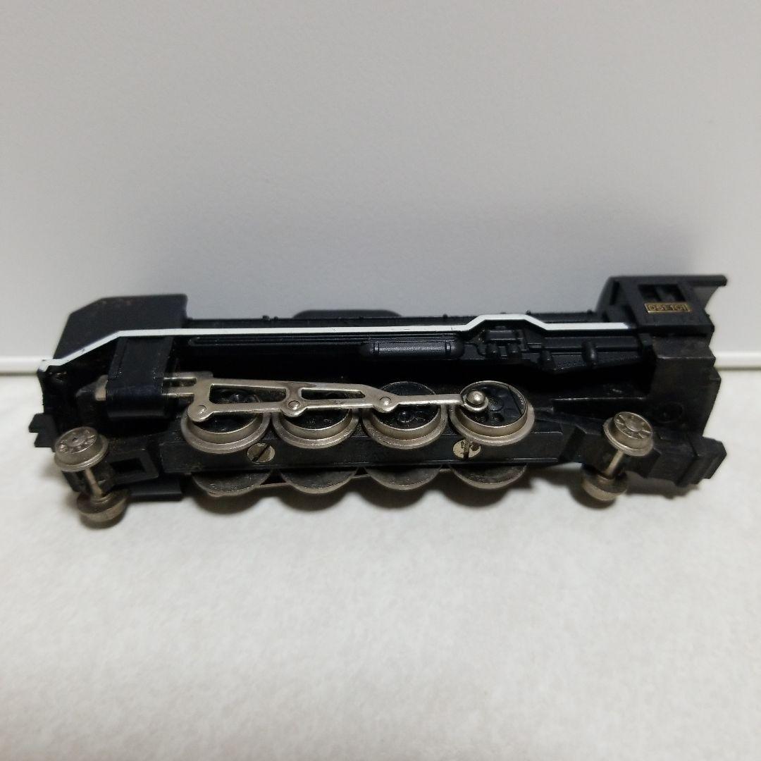 蒸気機関車模型　D51 101 機関車　鉄道模型　線路付き　レトロ