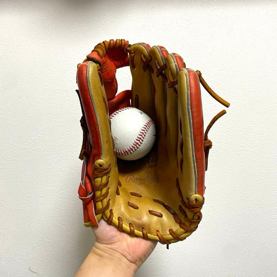 ローリングス 西岡モデル 即戦力 軟式 内野手用グローブ