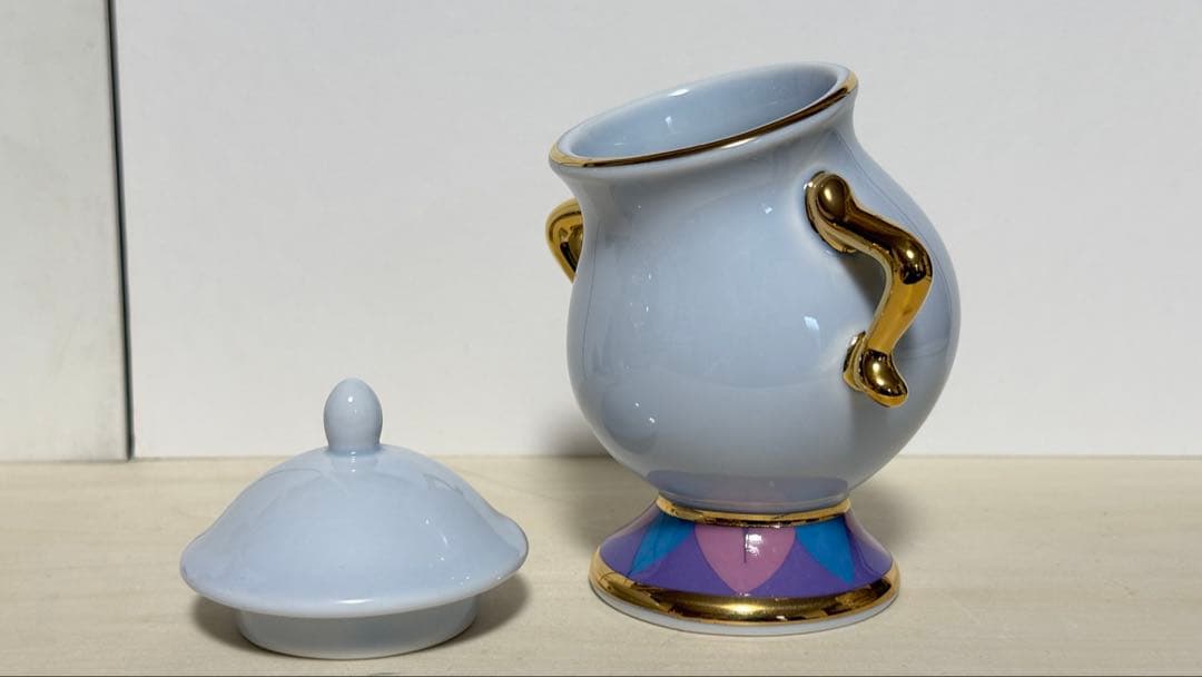 美女と野獣 ティーセット 陶器製