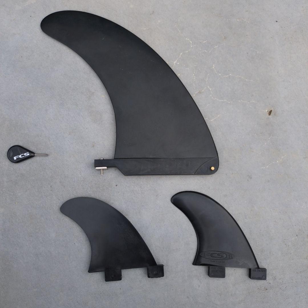 サーフボード　ロングボード　shootz　9.0　付属品多数あり　【手渡し希望】