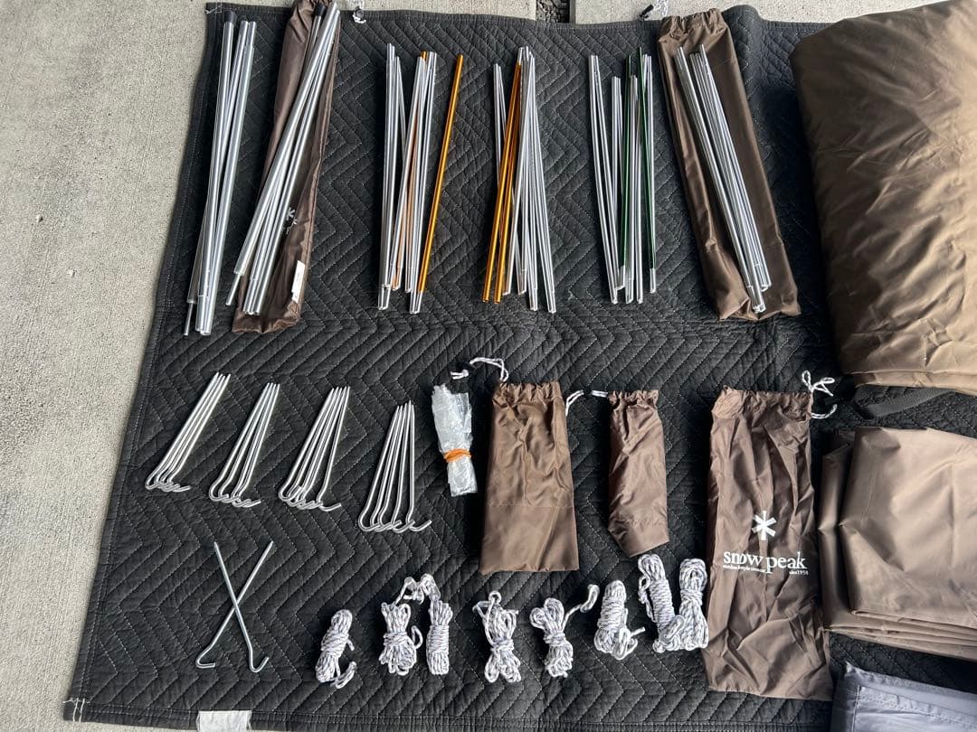 スノーピーク アメニティドームS 3点セット