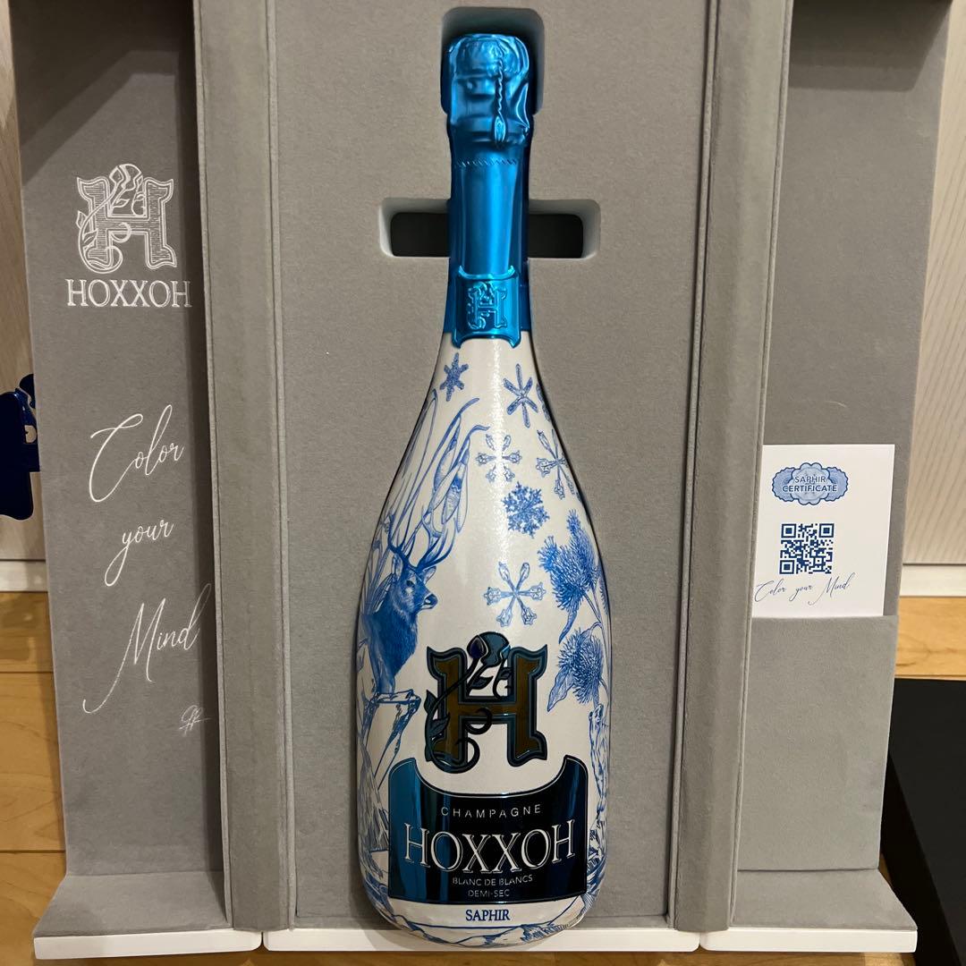 HOXXOH オックス サファイア 化粧箱入り ラグジュアリーシャンパーニュ