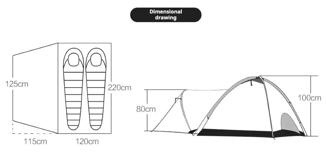 【試し張りのみ美品】Astagear Yunshan2 elite+ポーチ