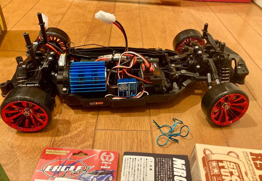 新品TT-02二駆ドリフルセット MRCコンバ ジャイロ付き