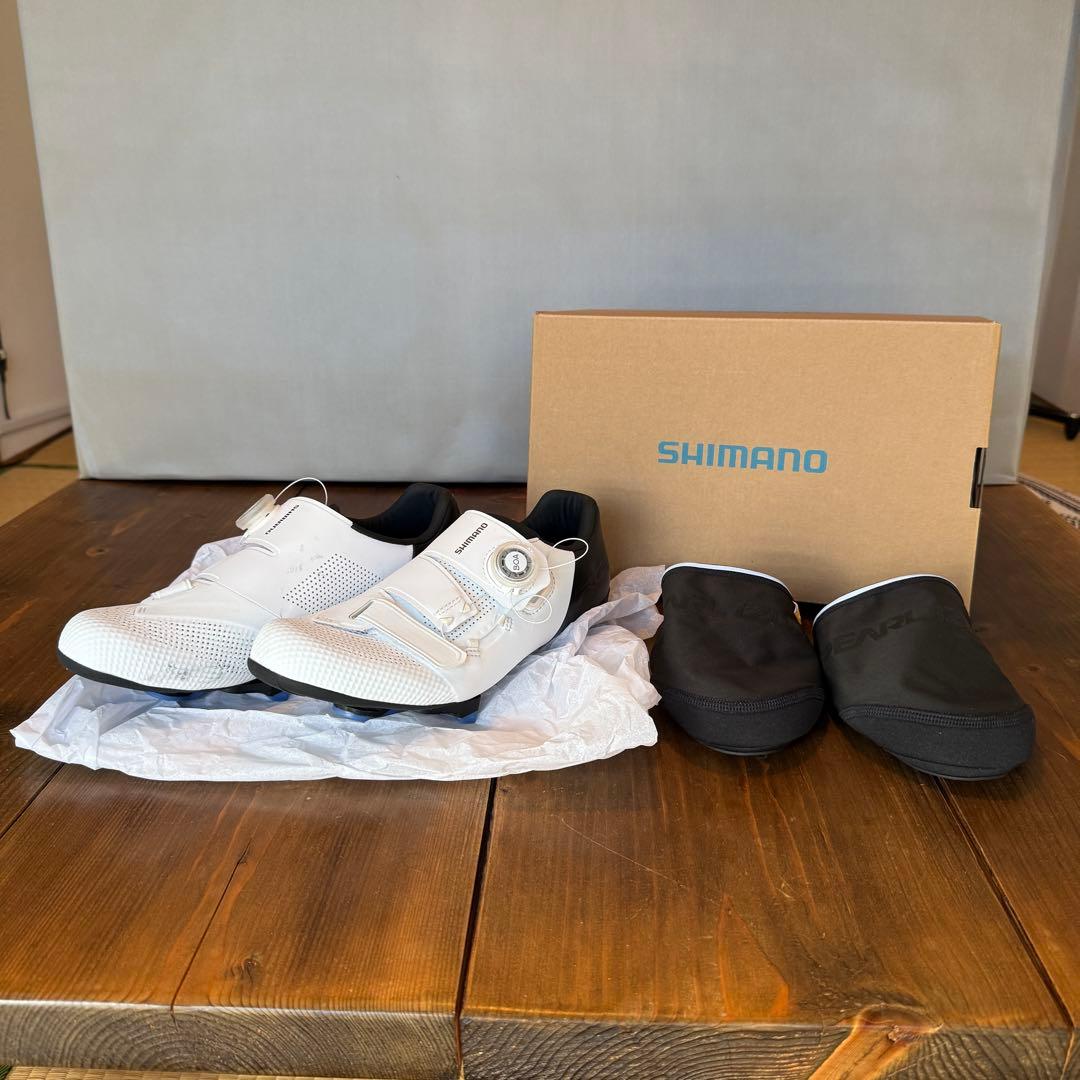 SHIMANO / SH-RC-502 25.8cm クリート, トゥカバー付き