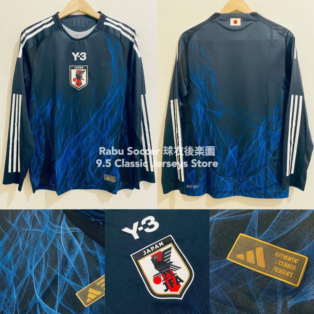 Y-3 日本代表 2024 ホーム ユニフォーム 長袖 選手着用 3XL