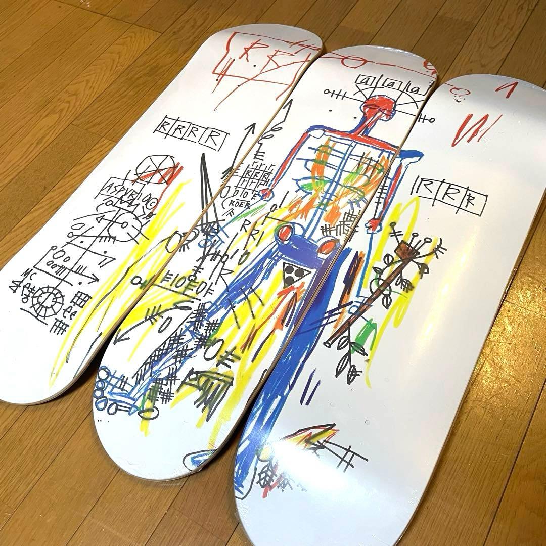 スケボーデッキ　ジャン＝ミシェル・バスキア　バスキア　スケートボードデッキ　レア