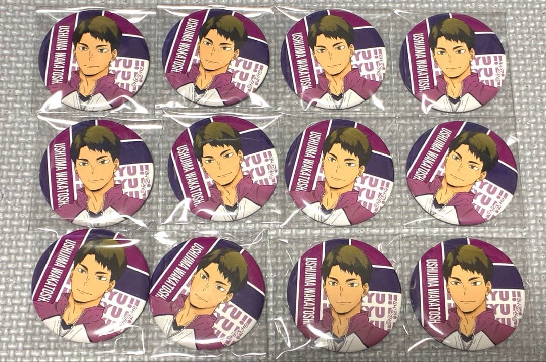 ハイキュー!! 10周年記念展 描き下ろし缶バッジ