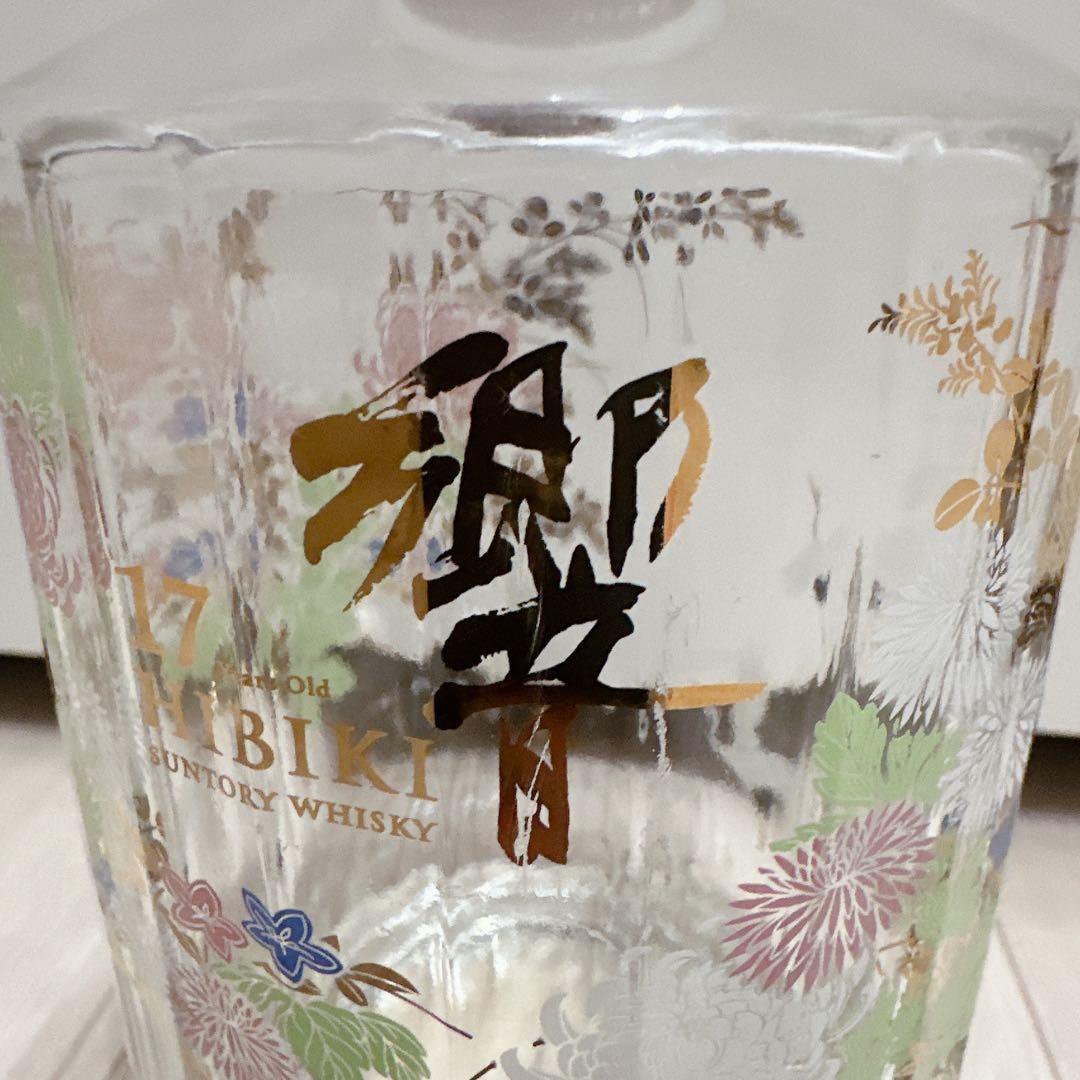 サントリー 響 HIBIKI 17年 意匠ボトル 花鳥風月 白鷺 空瓶