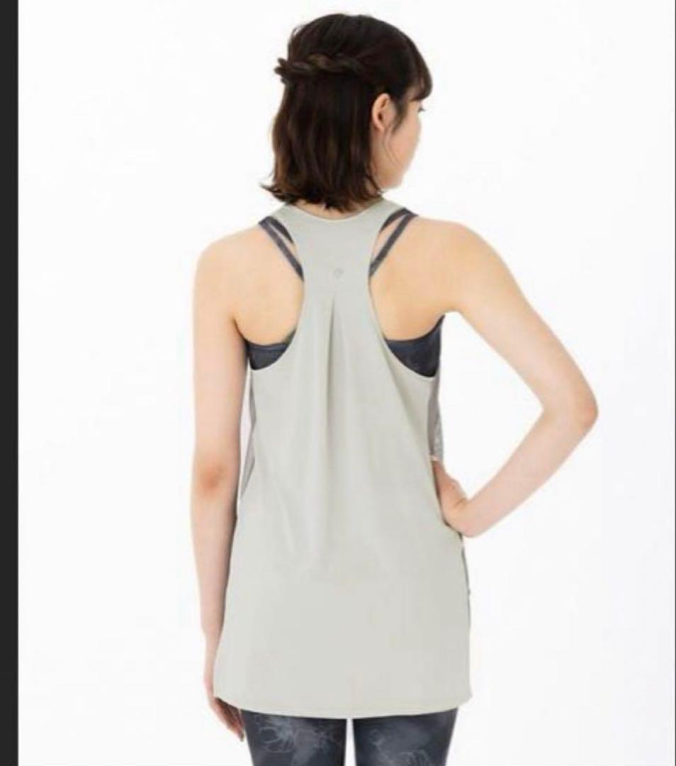 【新品未使用】SUKALA セパレートタンクトップ Lサイズ　LAVA