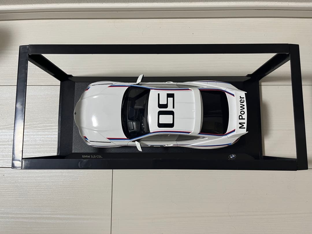 BMW3.0CSL ミニチュア　1/18