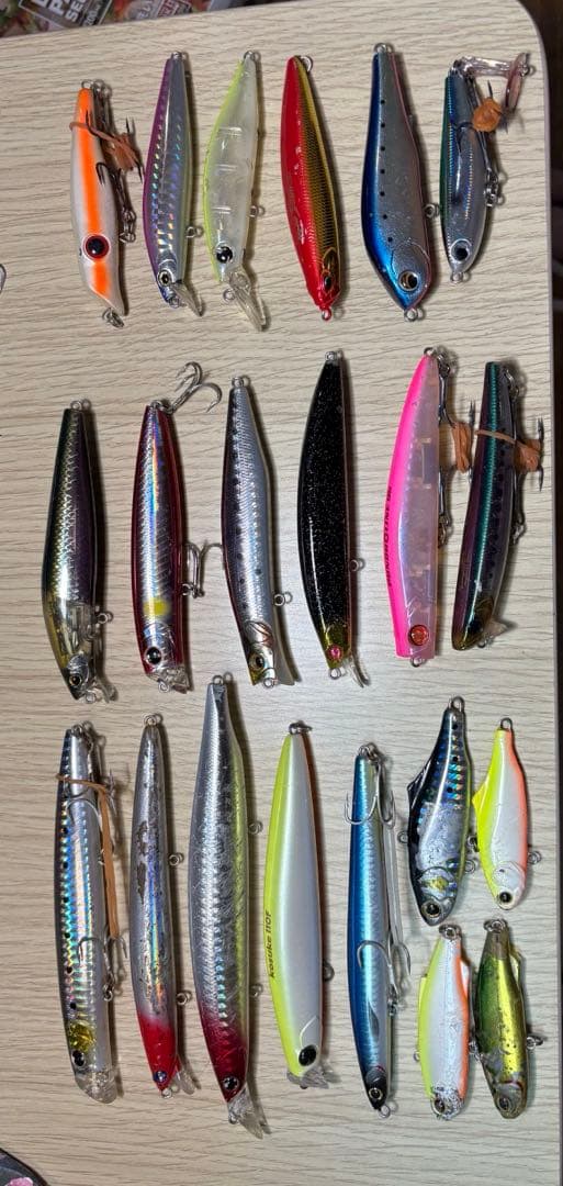 シーバスルアー　セット　21個　まとめ売り