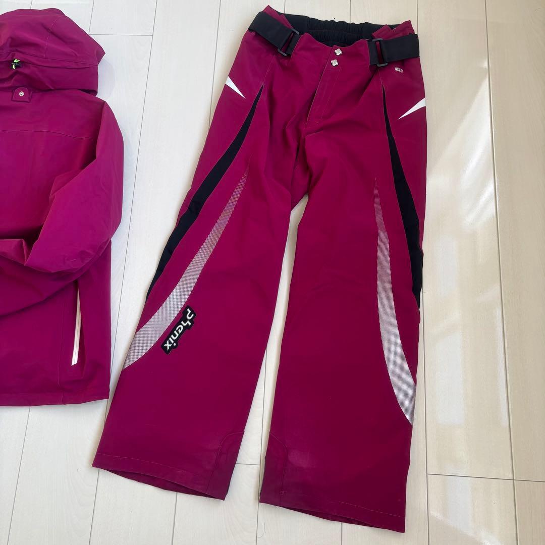 【訳あり】 phenix フェニックス メンズスキーウェア上下 L パープル