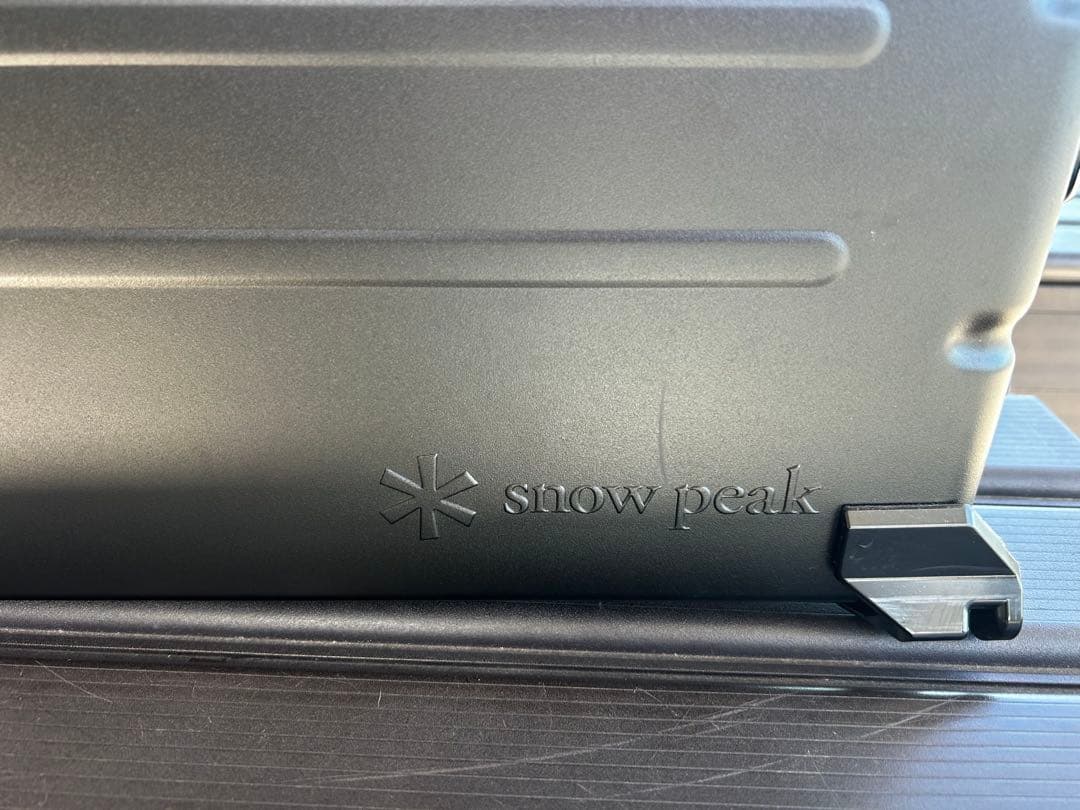 スノーピーク シェルフコンテナ25 ブラック　2個セット