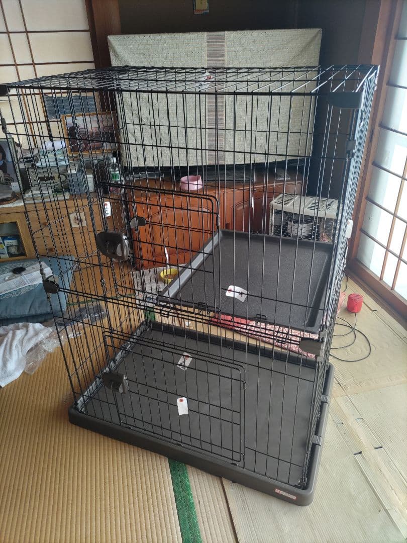 アイリス　IRIS ペットケージ 2段タイプ PEC-902 猫用