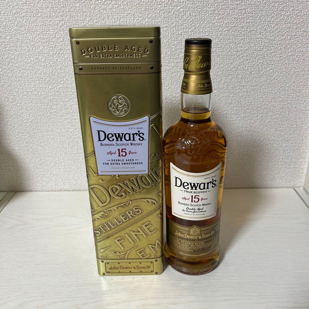 Dewar's 15年 & 18年 ウイスキーセット