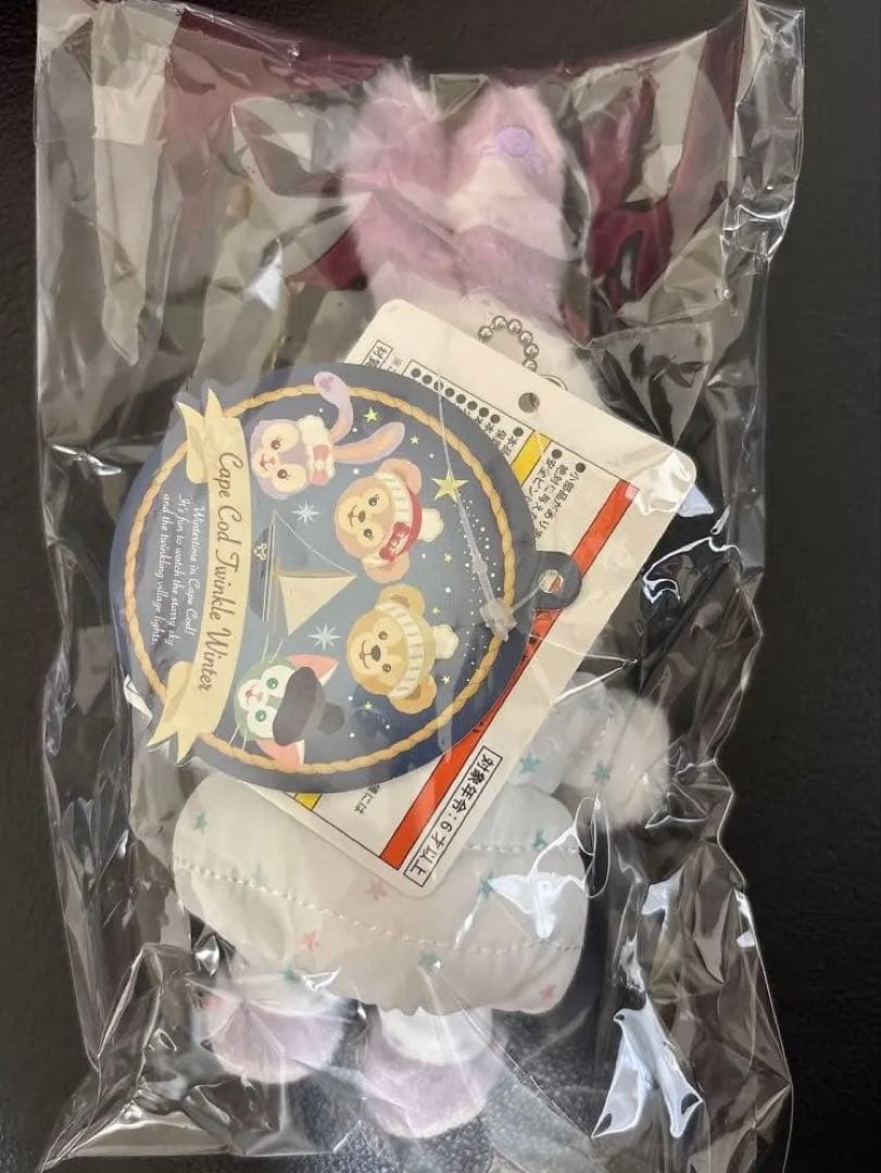 ステラルー　トゥインクルウィンター　2018 ぬいぐるみバッジ　ディズニーシー